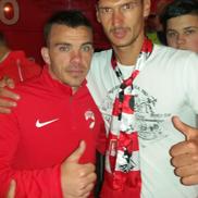 Apropiați îl descriu pe Marius Sanda drept un dinamovist înfocat / Sursă foto: Facebook@ Marius Sanda