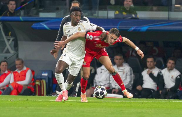 Real Madrid – Benfica l-a avut protagonist tot pe Vinicius! Spaniolii merg în optimi: pot da de Manchester City