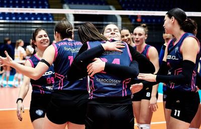 CSO Voluntari o elimină pe Alba Blaj și merge în semifinalele CEV Cup! Dublă victorie în „sfertul” românesc