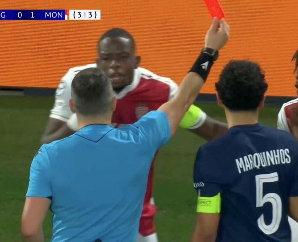 Istvan Kovacs, eliminare controversată la PSG - Monaco
