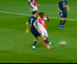 Istvan Kovacs, eliminare controversată la PSG - Monaco // FOTO: X