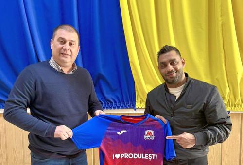 Bănel Nicoliță a semnat în Liga 5, la FC Produlești // foto: Facebook