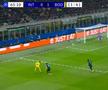 Minutul 66 pe „Meazza”. Moment delicat, dar Evjen se încumetă la un pretențios procedeu tehnic