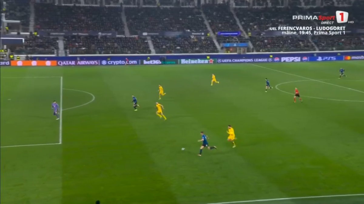 Ramy Bensebaini l-a umplut de sânge pe Lazar Samardzic în Atalanta - Borussia Dortmund