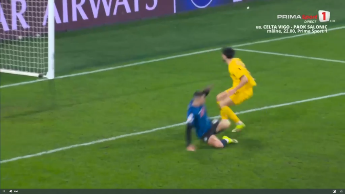 Ramy Bensebaini l-a umplut de sânge pe Lazar Samardzic în Atalanta - Borussia Dortmund