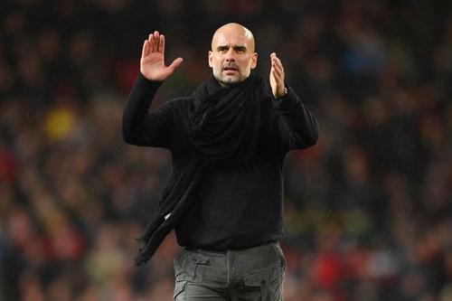 Pep Guardiola, antrenor Manchester City
