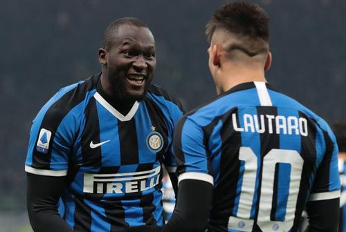 Romelu Lukaku (stânga) și Lautaro Martinez (dreapta) // sursă foto: Guliver/gettyimages
