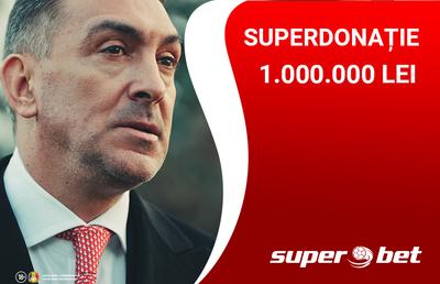 SUPERBET donează 1.000.000 de Lei pentru lupta împotriva COVID-19