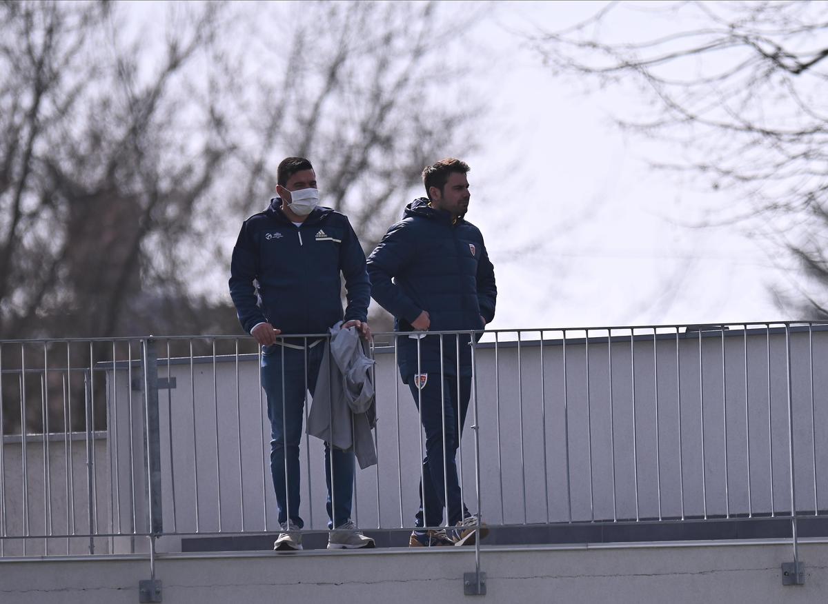 România U21, antrenament sub ochii lui Cosmin Contra: „Nu suntem o echipă slabă” » Sperietură cu unul dintre jucători