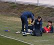 România U21, antrenament sub ochii lui Cosmin Contra: „Nu suntem o echipă slabă” » Sperietură cu unul dintre jucători