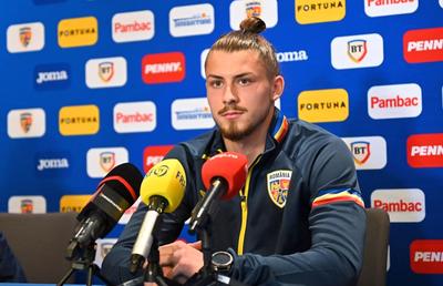 „Te așteptai să începi ca titular la acest turneu final?” » Ce a răspuns Radu Drăgușin, rezervă în primul meci din grupe