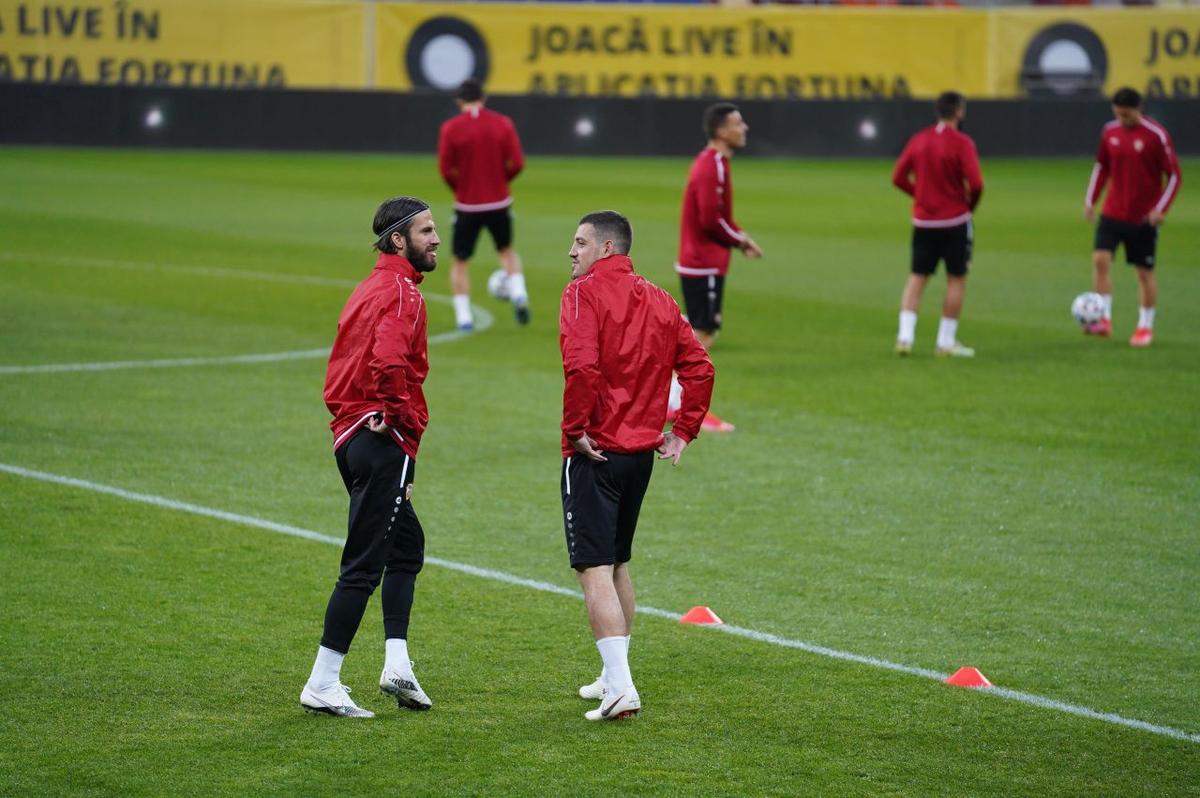 FOTO ANTRENAMENT OFICIAL MACEDONIA DE NORD 24.03.2021