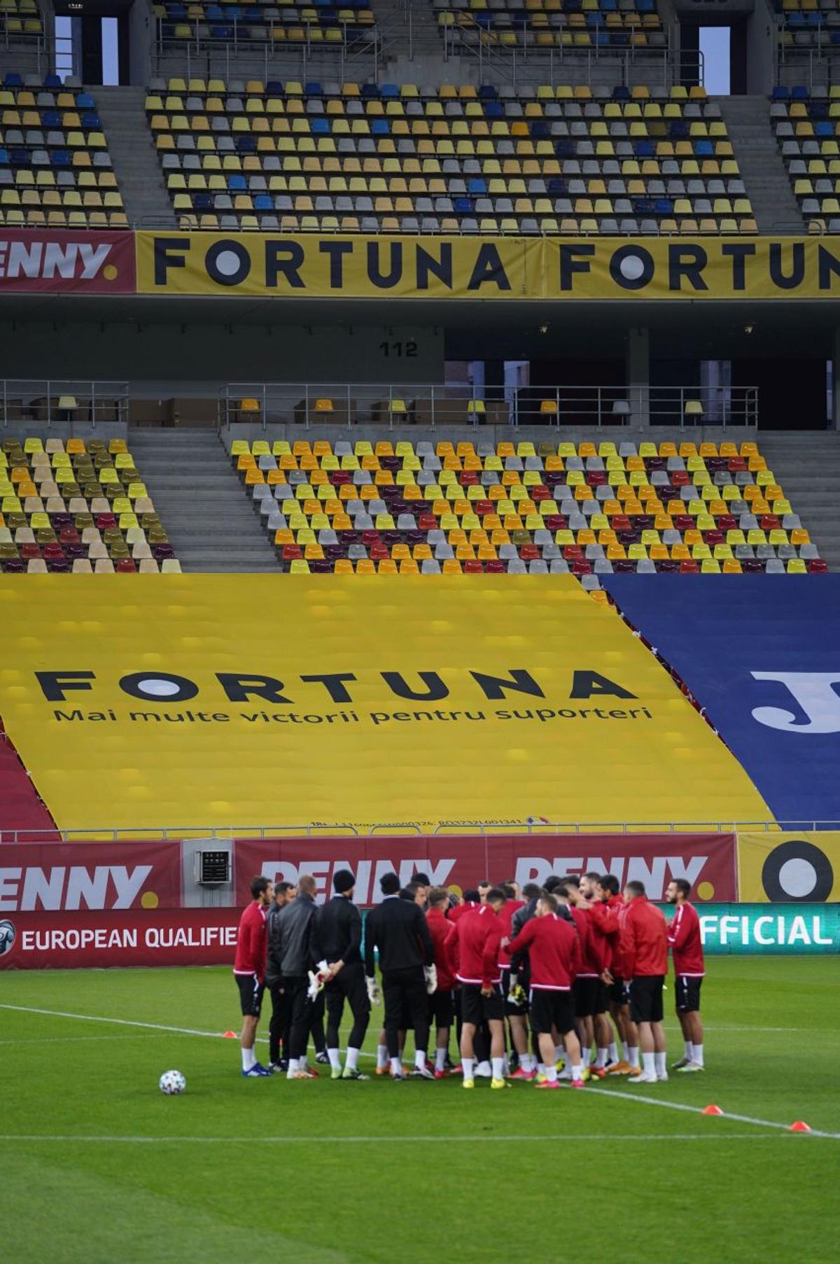 FOTO ANTRENAMENT OFICIAL MACEDONIA DE NORD 24.03.2021