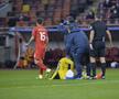 Lovitură cruntă pentru FCSB » Gigi Becali anunță cât va sta Florinel Coman pe tușă după accidentarea de la „națională”