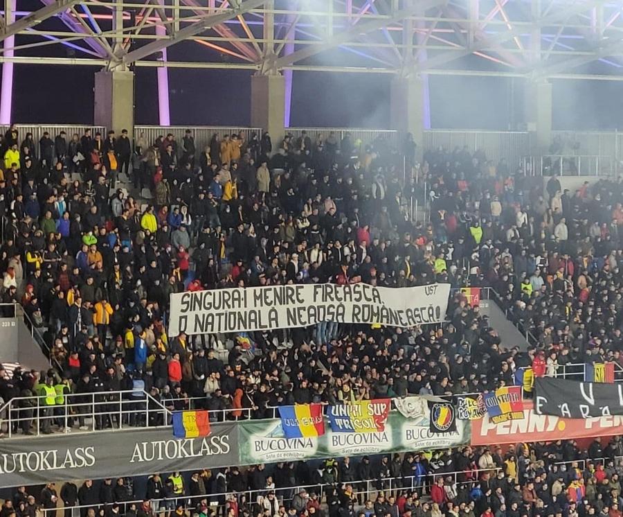 Un „tricolor”, contestat de fani în Ghencea: „Am întrebat 99 de români...”