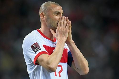 Burak Yilmaz la finalul meciului cu Portugalia, scor 1-3 // Foto: Getty Images