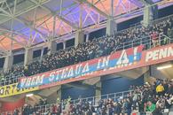 Ultrașii Stelei au venit la România - Grecia cu un mesaj clar pentru FRF