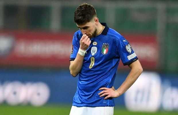 ITALIA - MACEDONIA DE NORD. Jorginho, devastat după ratarea calificării la Mondial: „Acele două momente mă vor bântui toată viața!”