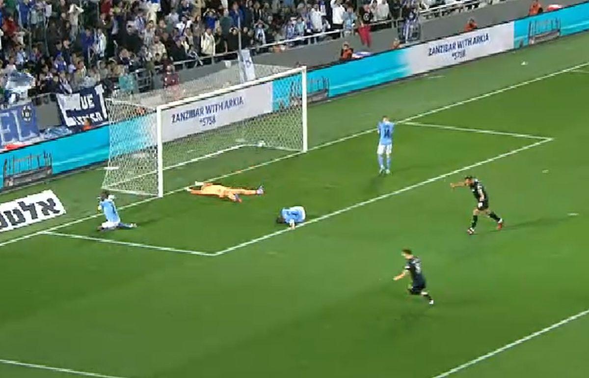 Gafa din Israel - Kosovo / FOTO: Capturi TV @Digi Sport 2