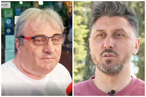 Mihai Stoichiță (în stânga) și Ciprian Marica