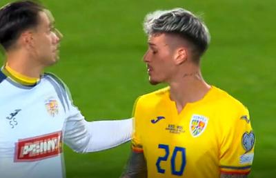 Dennis Man, nervos la pauză! A ieșit șifonat după prima repriză din Andorra - România