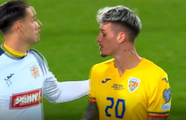 Dennis Man, nervos la pauză! A ieșit șifonat după prima repriză din Andorra - România