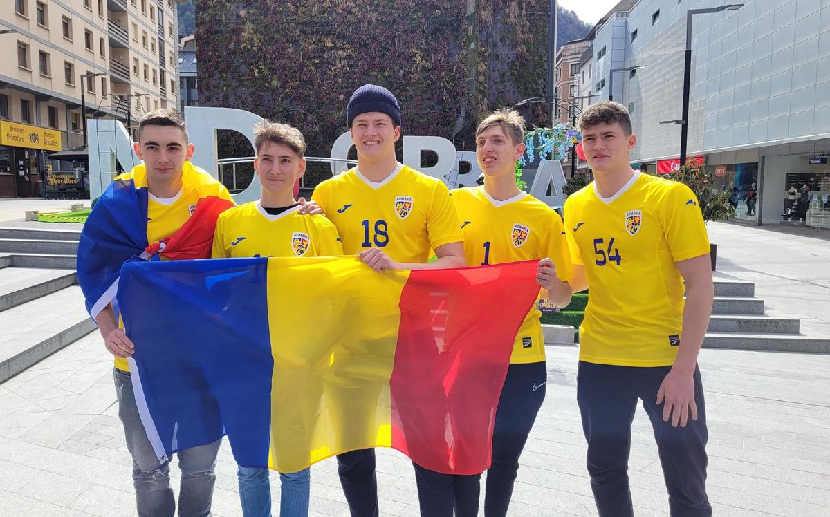 Atmosfera în Andorra la Vella înainte de Andorra - România