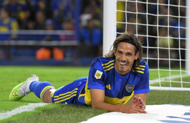 Edinson Cavani, clasă mondială și la 37 de ani » Gol fabulos marcat pentru Boca Juniors