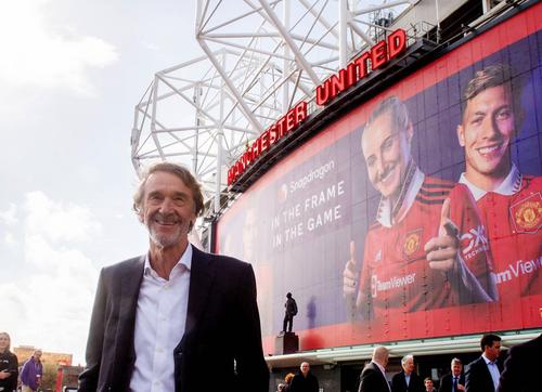 Sir Jim Ratcliffe, acționar minoritar la Manchester United / Foto: Imago