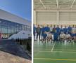 Componenții „Craiovei Maxima” au participat la inaugurarea sălii de sport din comuna Crasna, județul Gorj.