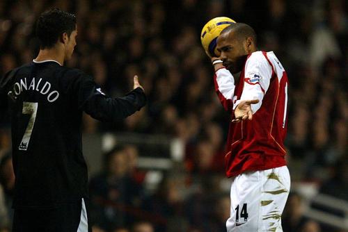 Cristiano Ronaldo și Thierry Henry / Foto: Imago Images