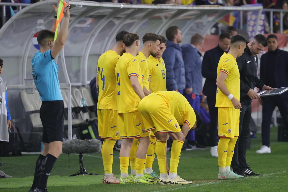 România U21 - Olanda U21, imagini din meci