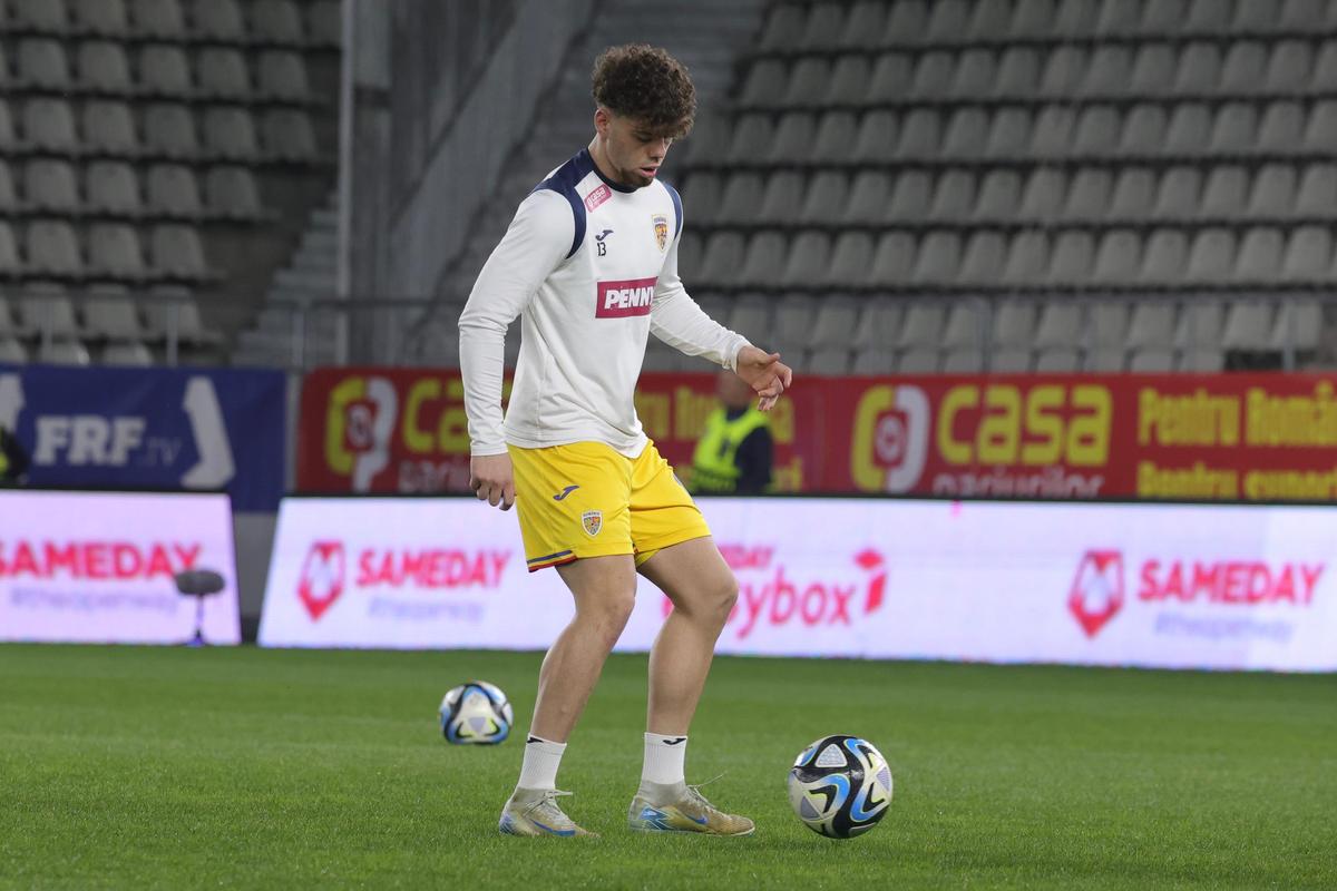 România U21 - Olanda U21, imagini dinaintea partidei