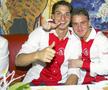 Zlatan Ibrahimovic și Nicolae Mitea. FOTO: Ajax