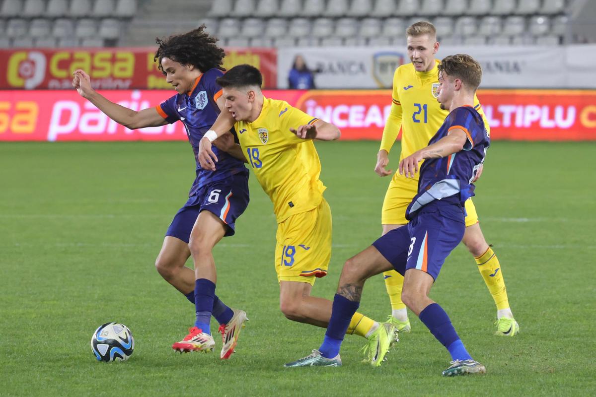 România U21 - Olanda U21, imagini din meci