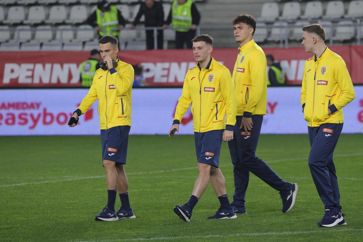 România U21 - Olanda U21, imagini dinaintea partidei