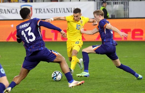 România U21 pierde în ultimul test dinaintea Campionatului European » Olandezii, mai buni în repriza a doua