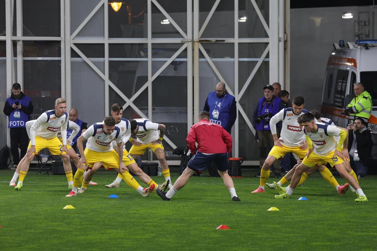 România U21 - Olanda U21, imagini dinaintea partidei