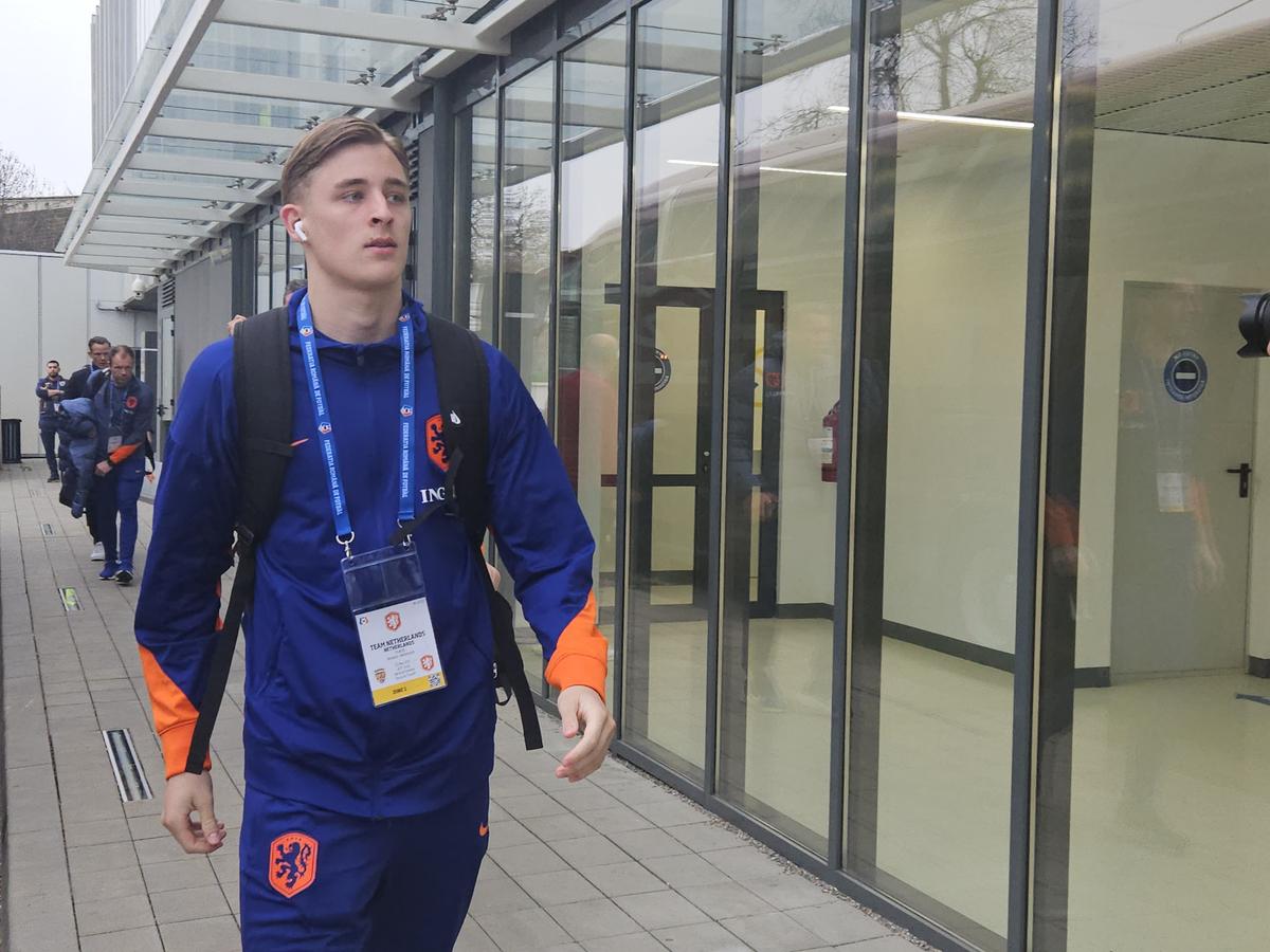 România U21 - Olanda U21, imagini dinaintea partidei