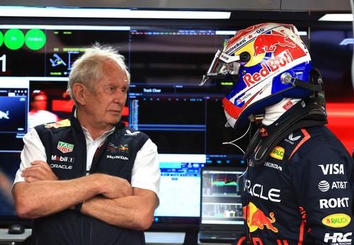Helmut Marko și  Max Verstappen la Red Bull, foto: Guliver/gettyimages