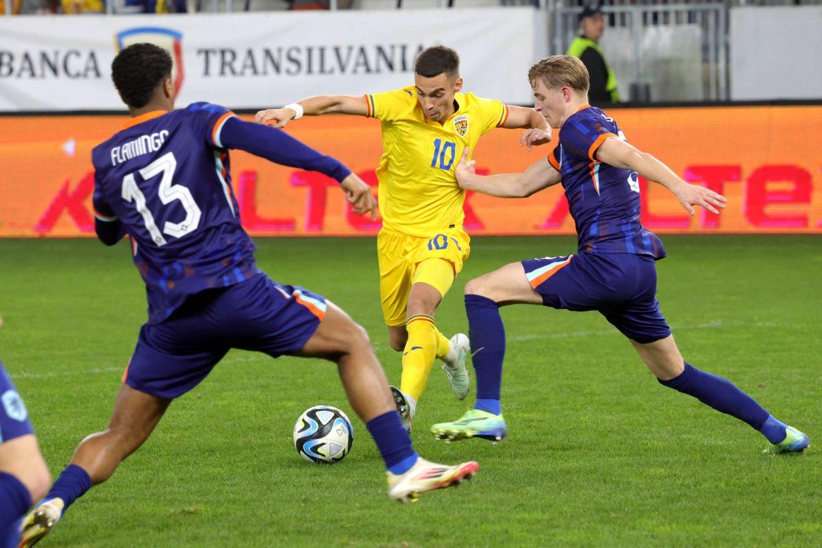 România U21 - Olanda U21, imagini din meci