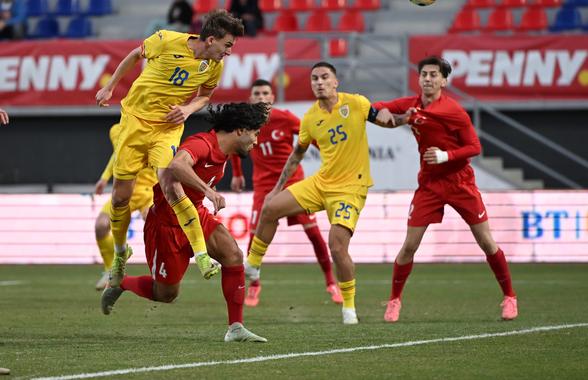 România U20, victorie în ultimele minute cu Turcia U20! Gol în vinclu în finalul partidei din Elite League