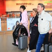 Florin Răducioiu, la sosirea pe aeroportul din Istanbul. Foto: Ionuț Iordache (GSP)