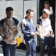 Ianis Hagi, la sosirea echipei naţionale la hotelul din Istanbul FOTO: Ionuţ Iordache (GSP)
