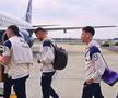 Echipa națională a plecat spre Istanbul / foto: Facebook Echipa națională de fotbal a României