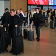 Gică Hagi, la sosirea pe aeroportul din Istanbul. Foto: Ionuț Iordache (GSP)