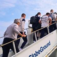 Echipa națională a plecat spre Istanbul / foto: Facebook Echipa națională de fotbal a României