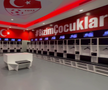 Vestiarul gazdelor la meciul Turcia - România. Foto: GSP