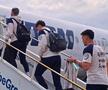 Echipa națională a plecat spre Istanbul / foto: Facebook Echipa națională de fotbal a României