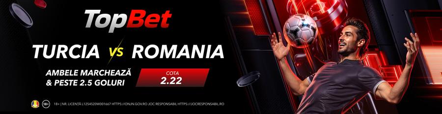Turcia, mare favorită în duelul cu România - cote, ponturi și alte informații